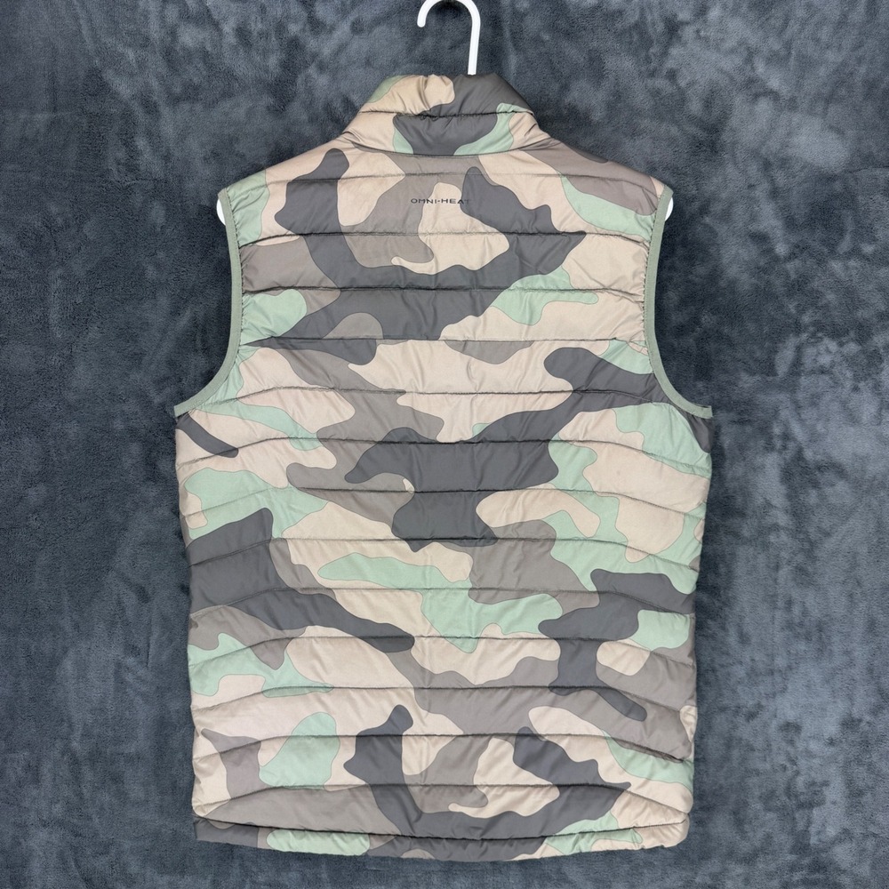 Columbia Camouflage Vest - Green, Gray, Tan - Picture 7 of 11